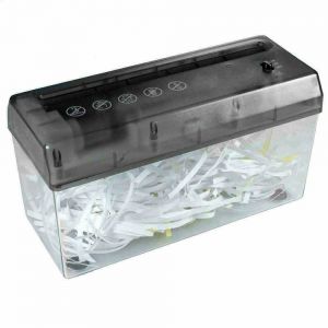 Distruggi documenti trita carta lettere buste fogli A4 elettrico USB BatterieAAA