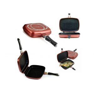 Doppia Piastra Royalty Line Cucina 34 Cm Rivestimento Antiaderente Marmo Df34M