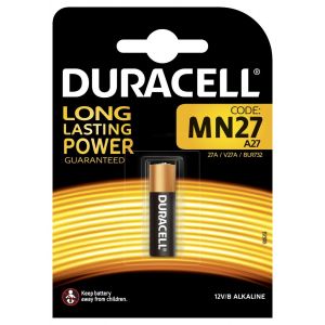 Batterie Duracell MN27 Alcalina 27A/V27A/8LR732