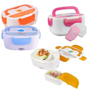 Portavivande Termico Scalda Porta Pranzo Contenitore Elettrico Da Casa E Auto Lunch Box 220V o 12V
