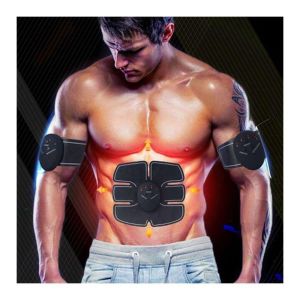 Elettrostimolatore Per Muscoli Addominali Braccia Gambe 3 x EMS Mobile Gym Body