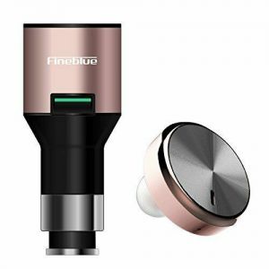 Auricolare bluetooth vivavoce Fineblue auto caricabatterie F-458 orecchio guida
