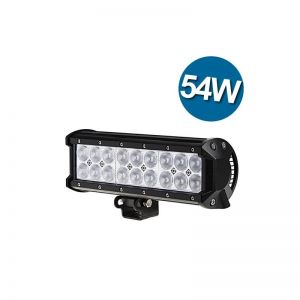 Faro Lampada Supplementare 54 W Profondita Auto Fuoristrada 12v-24v 18 Led 54w 6000k Ip67