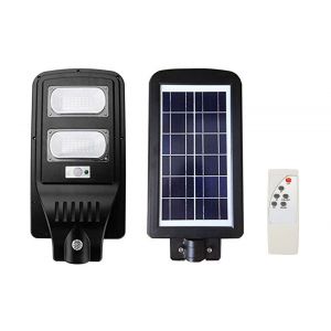 Faro led lampione stradale 60w pannello solare crepuscolare telecomando FO-5960