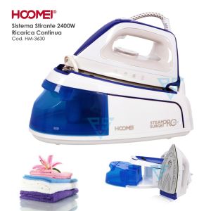 Ferro Da Stiro A Vapore Con Caldaia A Carica Continua 1.2L Hoomei Hm-3630 2400 W