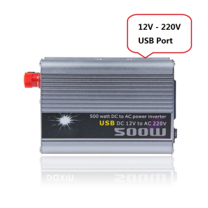 Inverter 12 v 220 v 500 W Auto inverter 12 220 v a 220 v interruttore alimentazione con USB