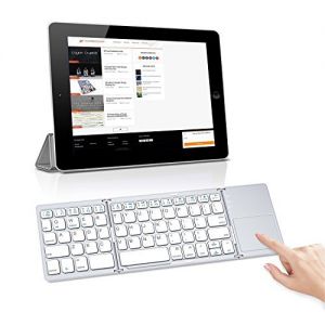 Tastiera pieghevole super leggera bluetooth wireless con touchpad android ios tastiera mini