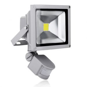 Faro faretto Foyu F-30W a luce bianca fredda con sensore di movimento IP65