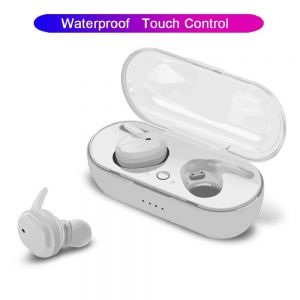 Cuffie Bluetooth TWS4 Auricolari 5.0 + DER Auricolari sportivi con caricabatterie Auricolari wireless impermeabili