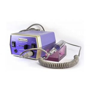 Set Fresa Professionale MM288 Unghie Manicure Pedicure da 500 a 30000 Giri con Pedale Nail Art Gel 