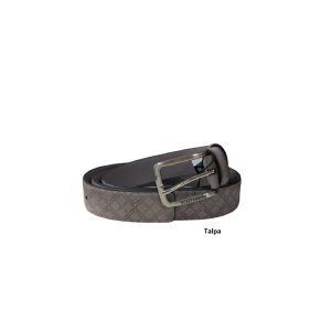 Egon Furstenberg PF 847-35 Cintura in pelle uomo Salvadanaio in Alluminio Talpa