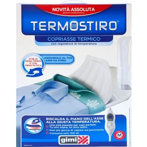 Copriasse termico Asse da stiro Imbottitura Elettrica 38x122cm GIMI Termostiro