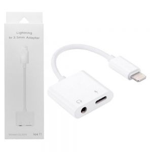 Adattatore per iPhone da lightning a 3.5 mm AUX jack per cuffie per iPhone 