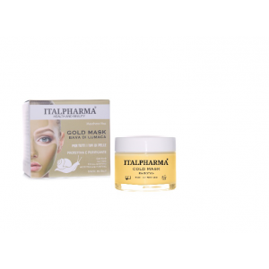 Italpharma Maschera Viso Gold Mask Alla Bava Di Lumaca 50ml
