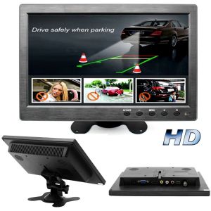 Monitor HDMI Schermo LCD TFT 10.1 Pollici 1080p Altoparlante VGA BNC USB