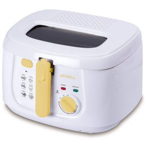 Friggitrice professionale elettrica 1800w 2,5 lt con Termostato Howell Fr2016