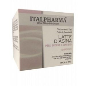 Crema Viso Collo E Decolletè Al Latte D'asina Italpharma Per Pelli Secche Ip01 50ml