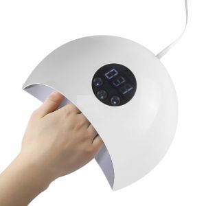 K11 Lampada Uv Led Sensore Fornetto Ricostruzione Unghie Nail Art Timer 24w