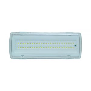 Lampada plafoniera emergenza 50 led 4w 406lm incasso parete 6500k ip40