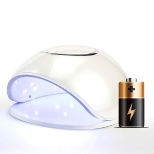 Lampada Fornetto Uv F4 24 Led 48w Ricaricabile Ricostruzione Unghie Mani Piedi