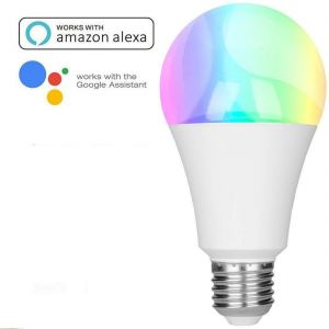 Wifi smart led rgb lampadina compatibile con assistente Google Alexa