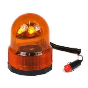 Lampeggiante segnalatore emergenza 12 v base magnetica lampada rotante soccorso 
