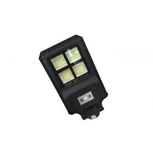 Faro led lampione stradale 30w luce fredda pannello solare crepuscolare 9930 dr