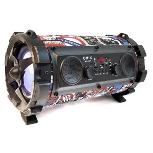 Cassa portatile karaoke mic fm usb sd mp3 bluetooth tablet smartphone speaker pc mk-2009