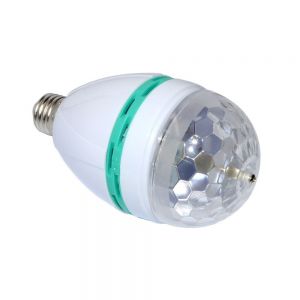 Lampadina per feste party luci colorate rgb led bulb design prismatico