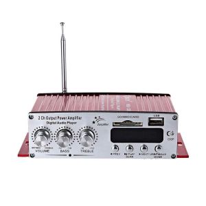 Amplificatore Audio Usb Mp3 Casa Auto 2 Canali Stereo 40w Telecomando Ma120