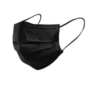 Mascherina chirurgica monouso filtrante Nere 50 pz 