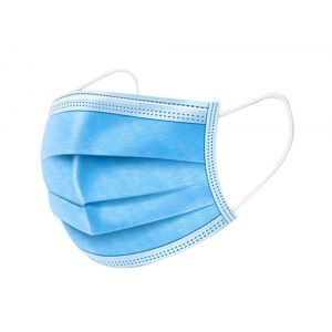 Mascherina chirurgica monouso filtrante blu 50 pz 
