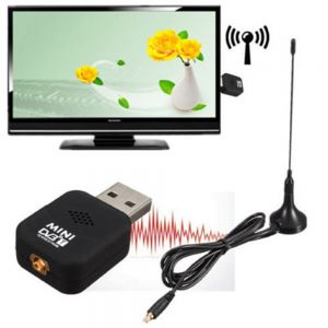 Mini Digital Tv Stick penna Registratore Digitale Terrestre Radio Dvb-T Usb