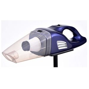 Mini aspirapolvere a mano senza fili ricaricabile ciclonico potente 100W batteria litio 12V con filtro più epais portatile ricarica rapida per pulizie (Sacco/Liquido 600ml) 
