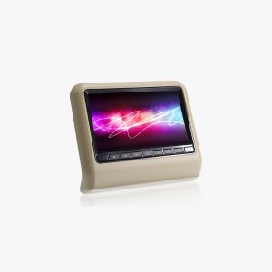 2 Monitor coppia 9" pollici per poggiatesta sedile auto dvd giochi film alta definizione