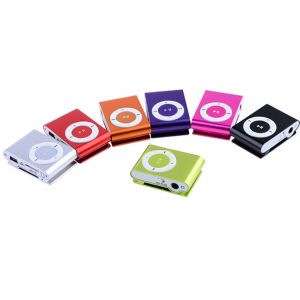 Mini lettore mp3 micro sd ricaricabile da viaggio corsa ipod style 
