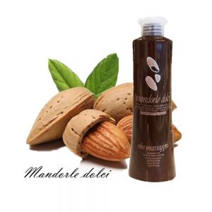 Olio alla Mandorla Per Massaggio corpo professionale 500ml Roial idrata pelle sensibile