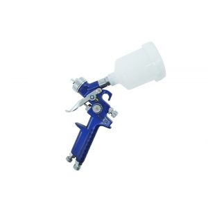 Pistola aerografo spray serbatoio vernice pittura verniciatura 125ml h2000p