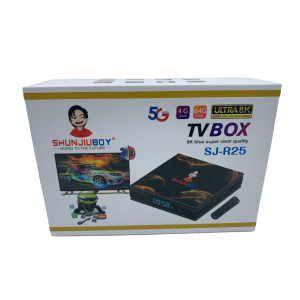 Tv Box Android 10.0 Iptv 4k Full Hd 1080p 4gb 64gb Ram Smart Decoder Wifi R25