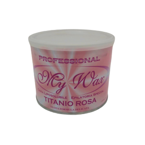  Water Wax Cera Liposolubile Epilatoria Titanio rosa (Ipoallergenica) 400ml