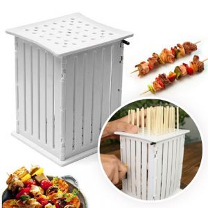 Strumento per spiedini Spiedo Maker Adatto a Barbecue e Grigliate