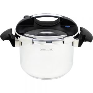 Pentola a Pressione Royalty Line 6L acciaio inox fondo per induzione RL-PS6L