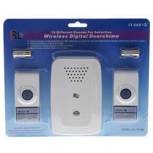 Citofono campanello elettrico wireless digital doorchime RL-3918B
