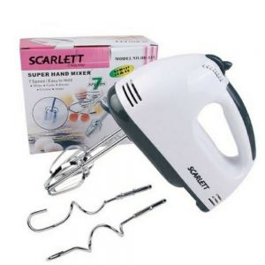 Frullatore a fruste Mixer - Super Hand Mixer Scarlett 7 Velocità 180W