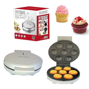 Macchina piastra antiaderente per muffin cupcake 1000w royalty line maker