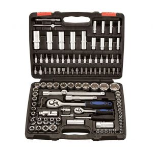 Set professionale 108 pezzi valigetta attrezzi chiavi cricchetto 