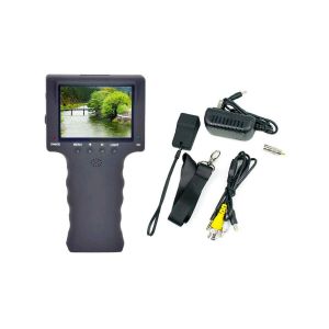 Tester Cctv Telecamera Videosorveglianza Monitor a Colori 3,5" Batteria Litio