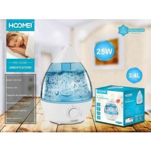 Umidificatore d'aria da 3,4 L Ultrasuoni con Aromaterapia Hoomei Hm-2234