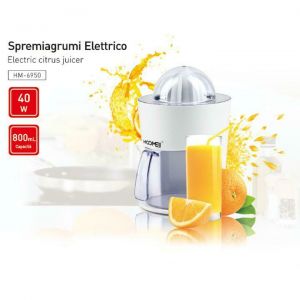 Spremiagrumi elettrico 40w Arance limoni Agrumi Succo 0.8 L Hoomei Hm-6950