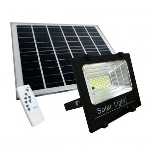 Faretto A Led Da 200w Smd Con Pannello Solare Sensore Crepuscolare-impermeabile ip67- Telecomando- modello SJ-8200